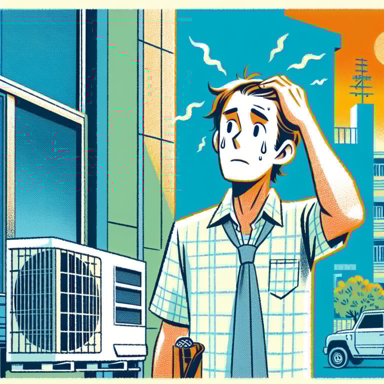 엘지(LG 휘센) 에어컨 실외기 꺼짐&middot;이상 소음 원인과 해결