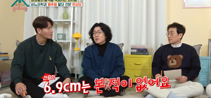 꽈추형-비뇨기과-대한민국남성-성기크기