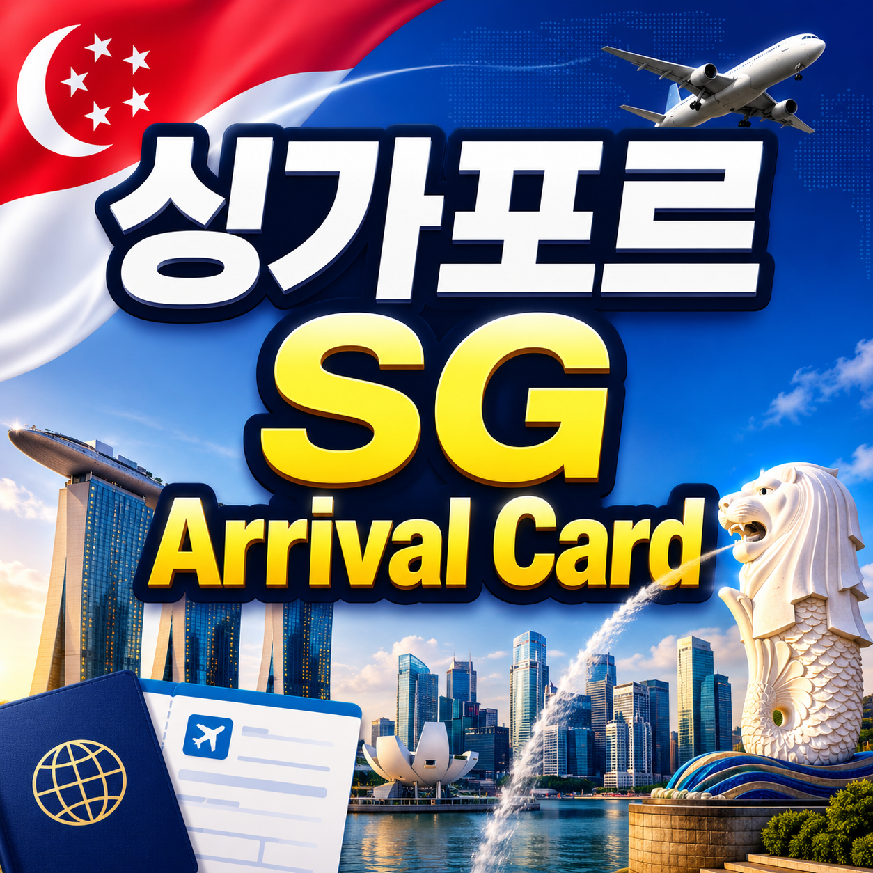 싱가포르 SG Arrival Card 작성법 2026｜입국신고 3일 계산&middot;제출 확인 방법