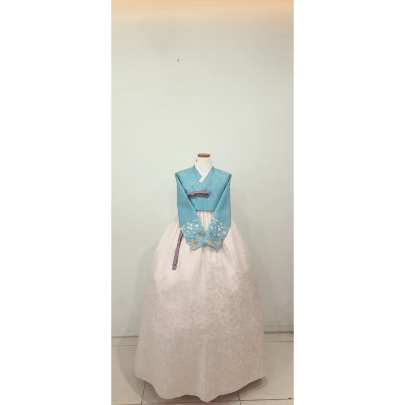 소디 중고한복 올앤뉴 하늘저고리한복세트