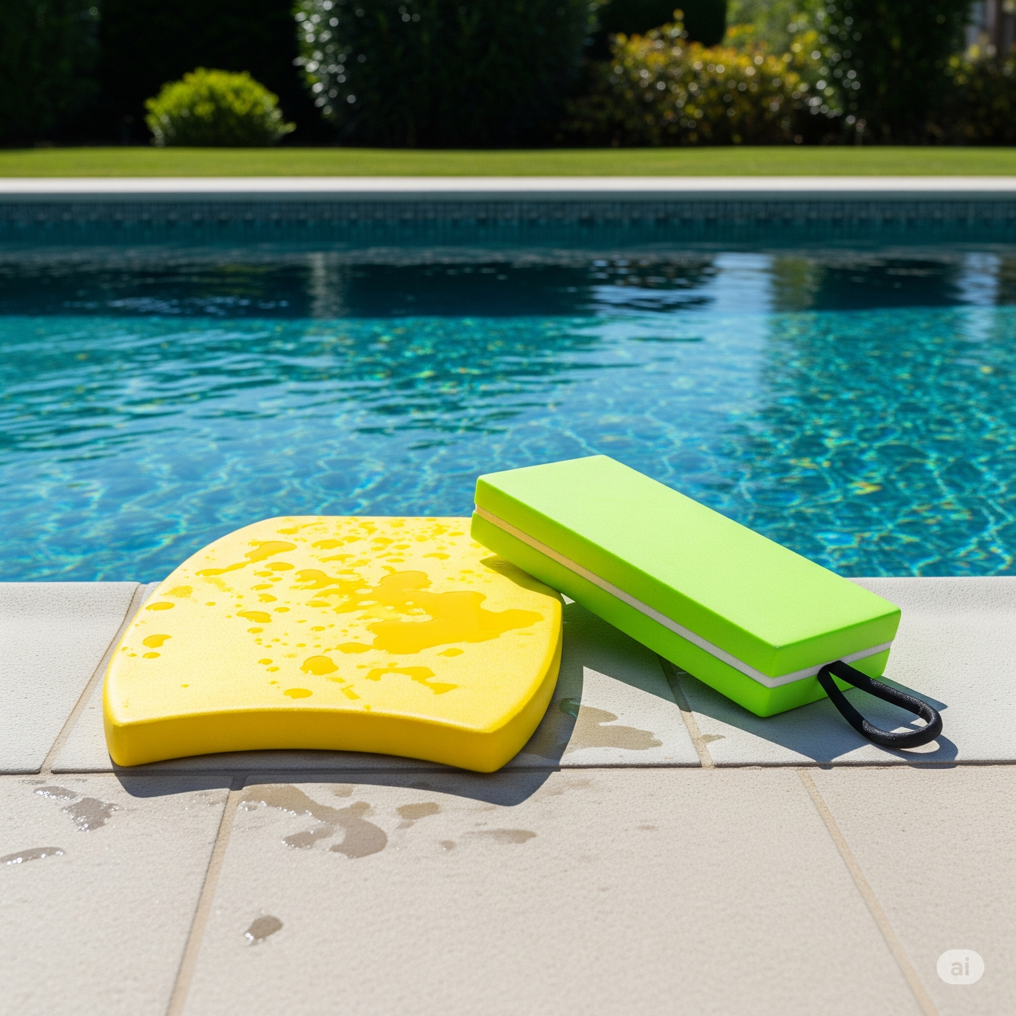 수영 보조기구 관련 사진