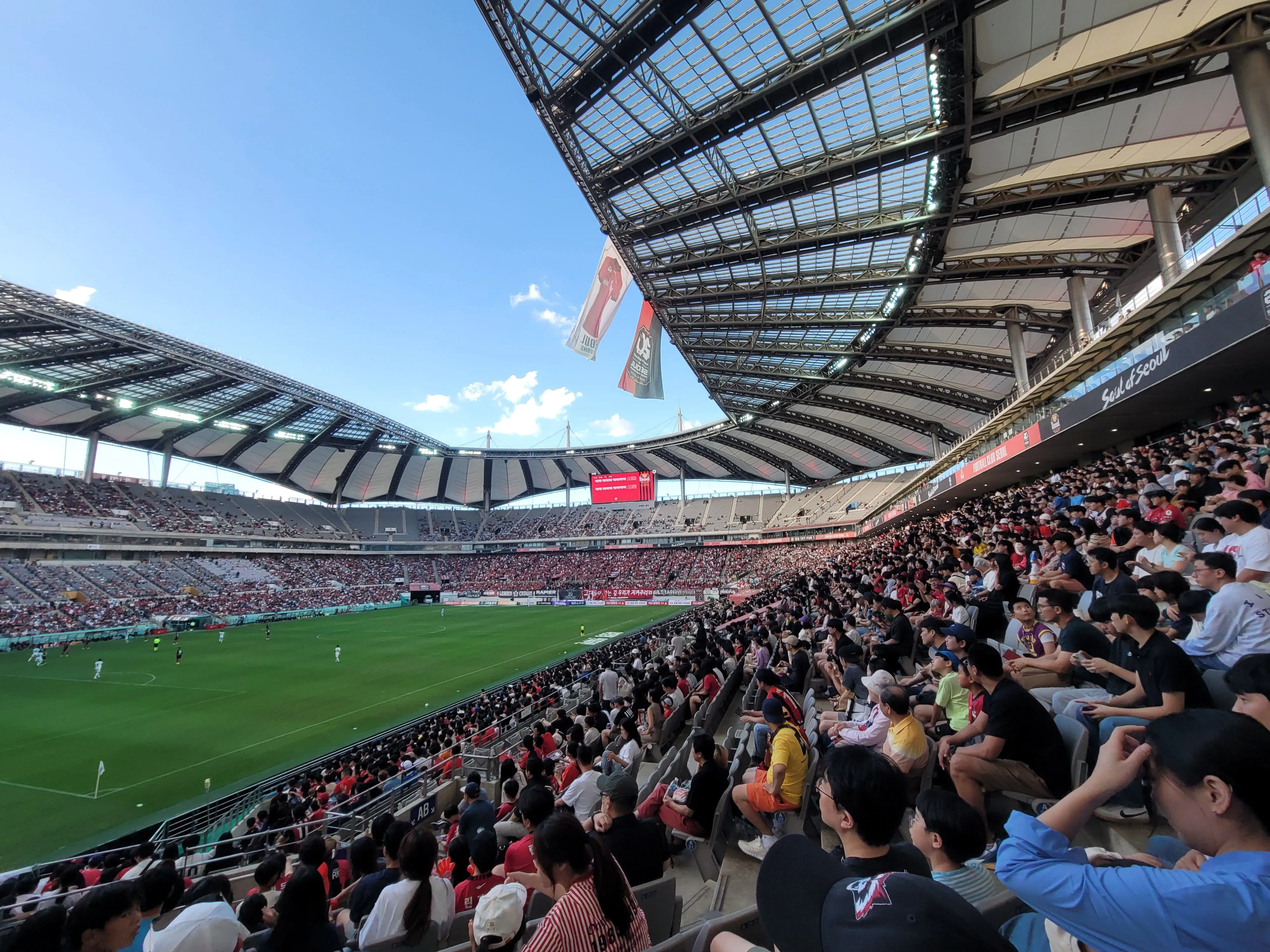 A구역은 넓은 시야가 장점입니다.