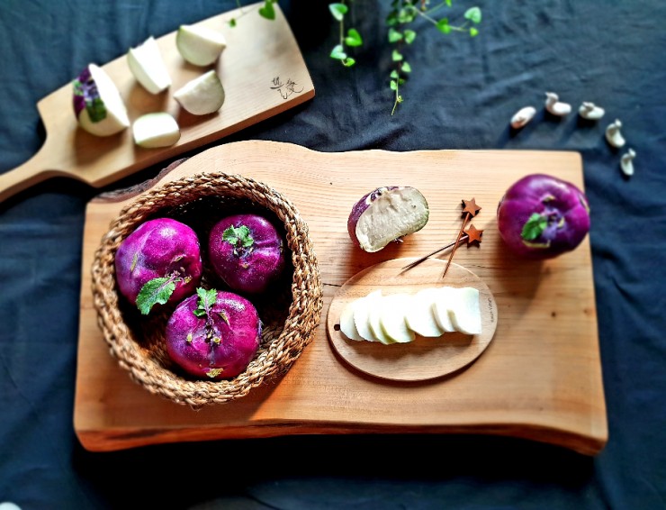 자색 순무 콜라비 효능 5가지 다이어트 슈퍼푸드 콜라비 요리 먹는법 보관방법