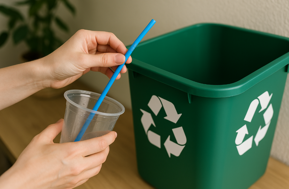 플라스틱 빨대 분리수거