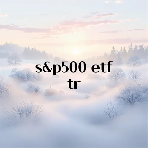 s&p500 etf tr