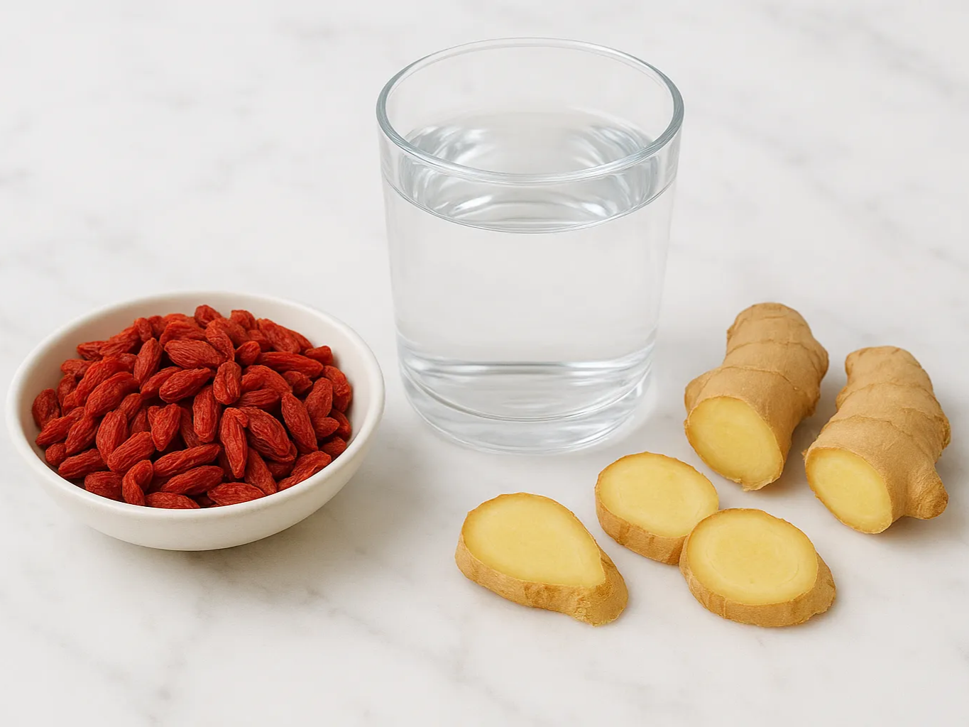 구기자차 재료 생강