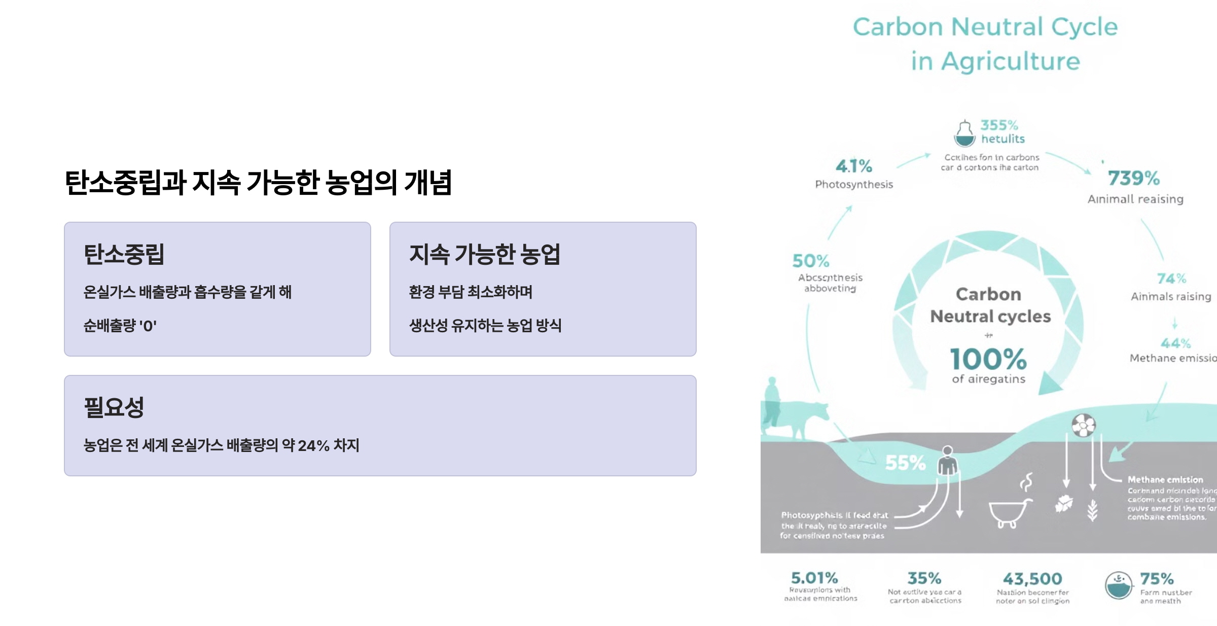 자연과 공존하는 농업-탄소중립이 만드는 푸른 미래