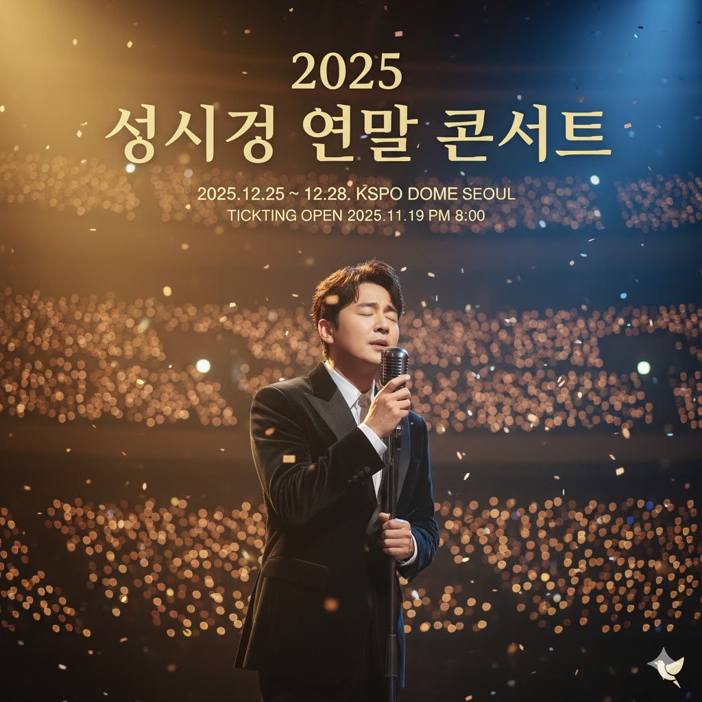 2025 성시경 콘서트 일정·예매·좌석 총정리