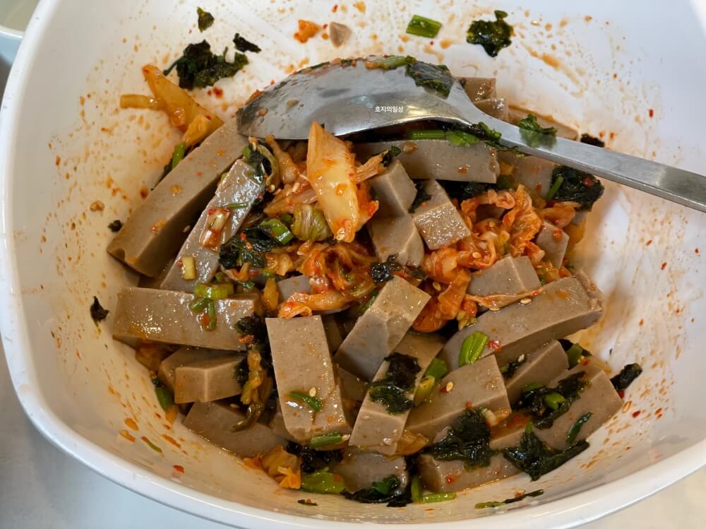 분당 안동국시 맛집 소호정 서현점 - 소호 정식 메밀묵