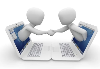 악수하는 사진2