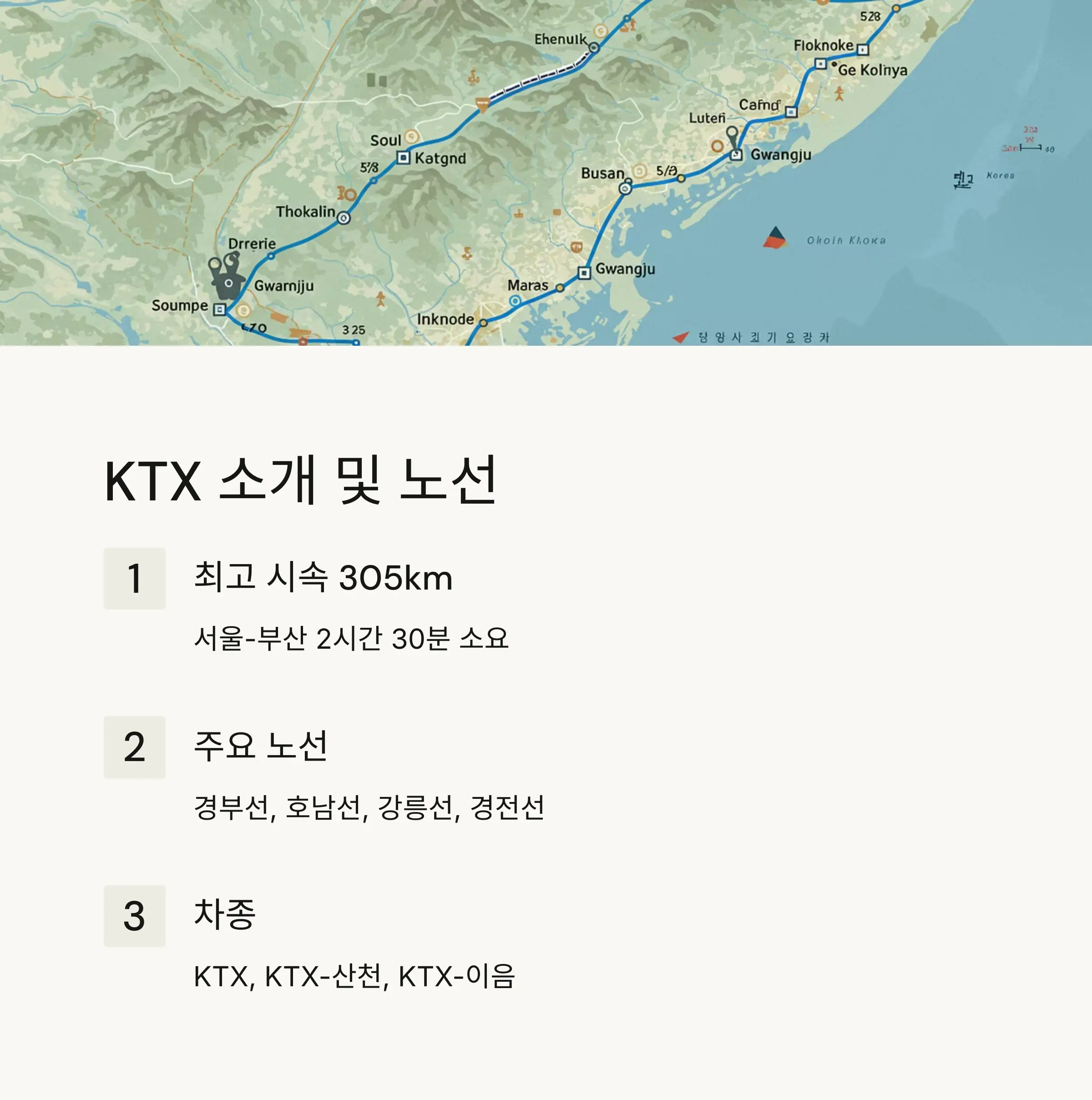⏰ KTX 시간표 확인 방법