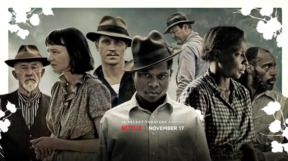 치욕의 대지 백인과 흑인들이 등장하는 포스터