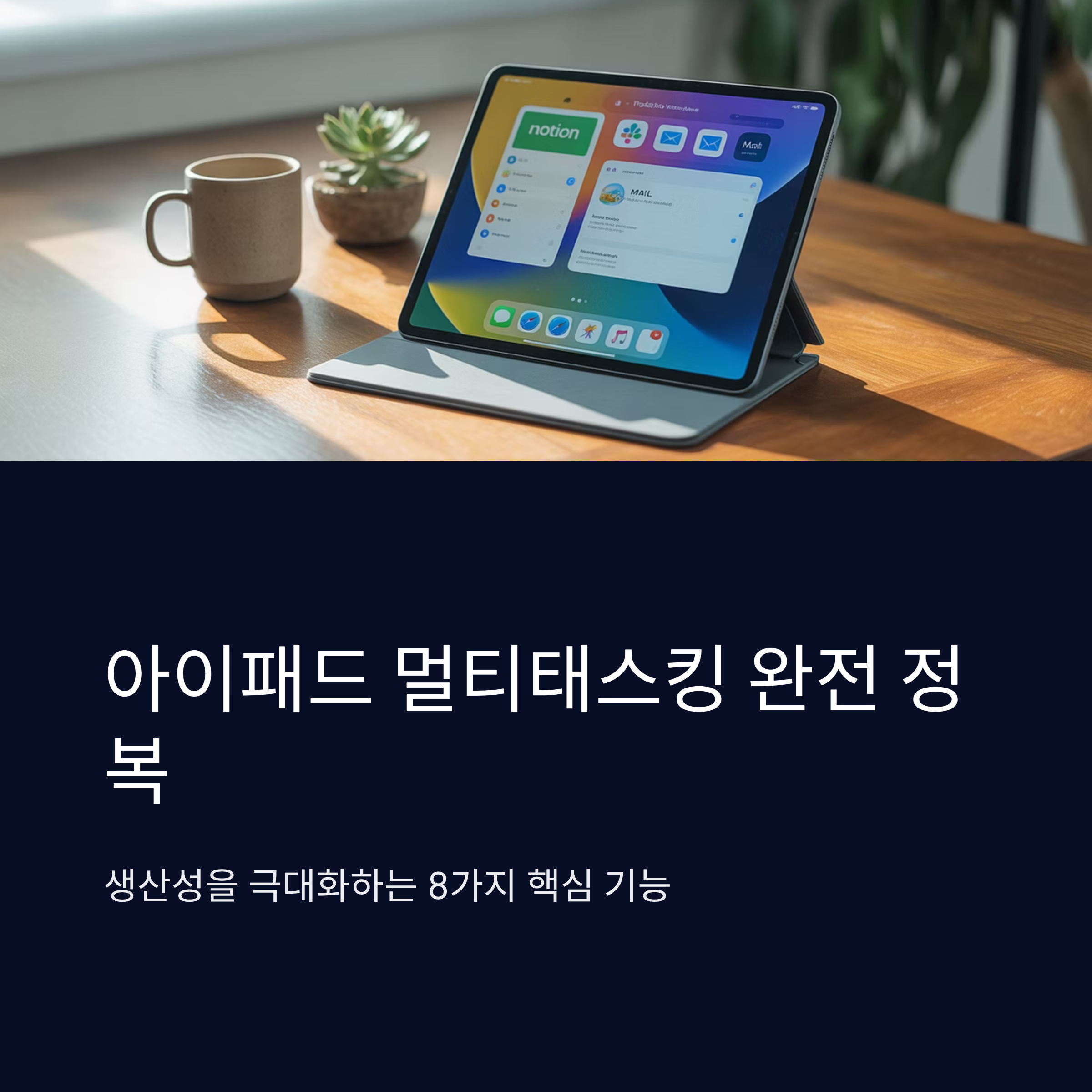 아이패드 멀티태스킹 기능 100% 활용법