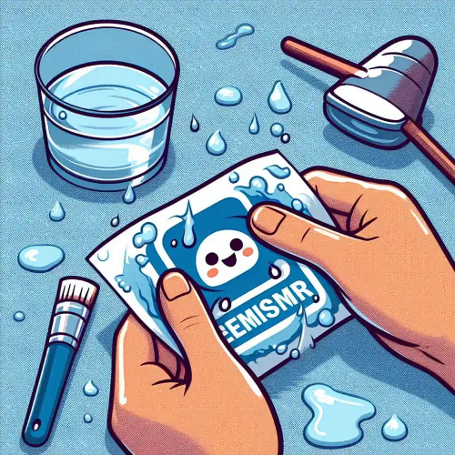 스티커 제거하는법