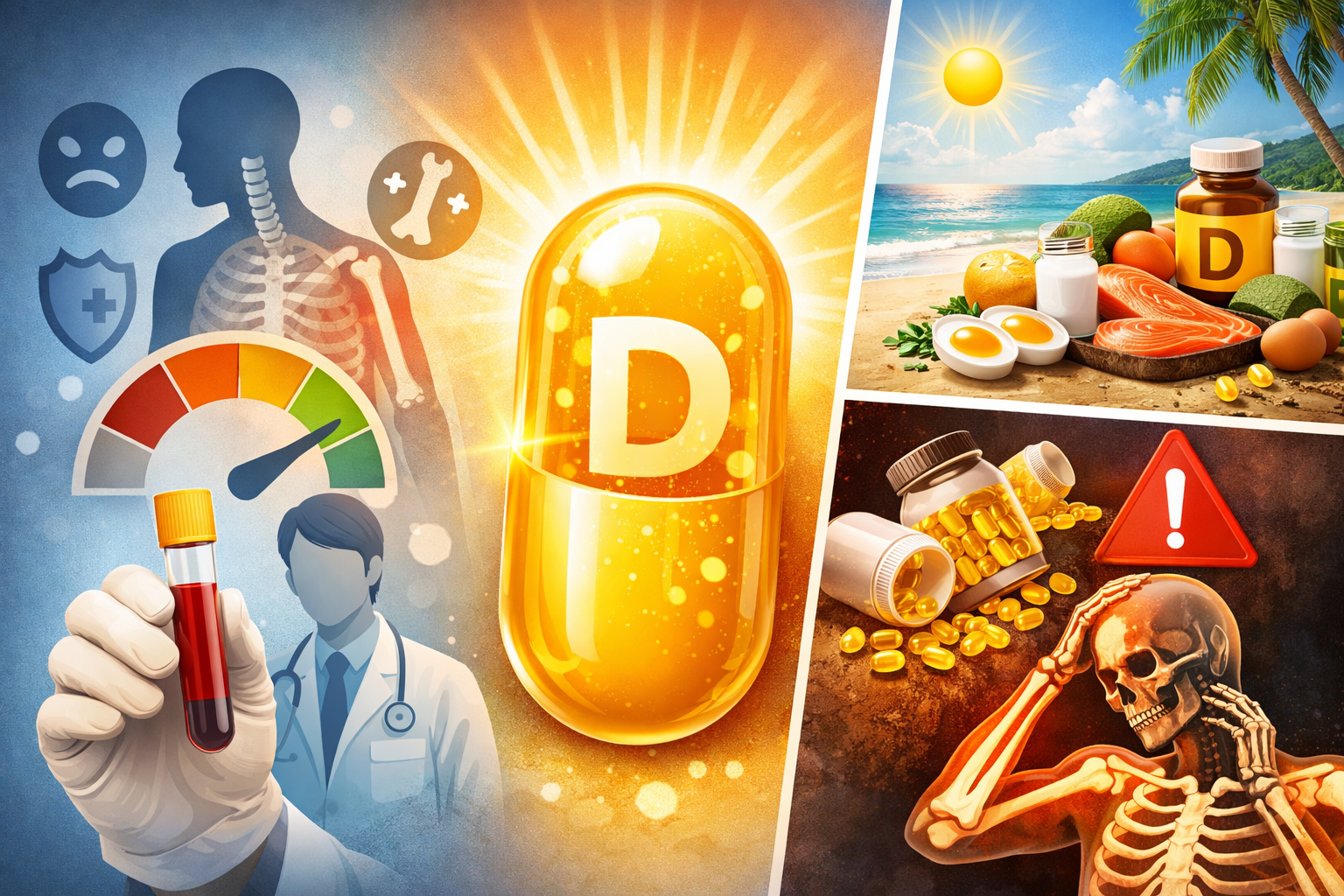 비타민 D 적정 수치 완벽 가이드