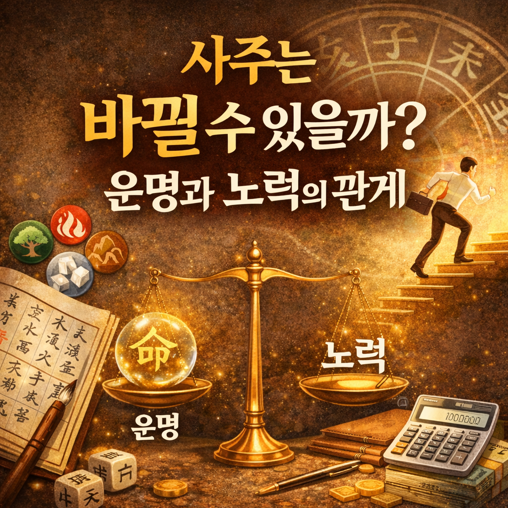 사주는 바뀔 수 있을까? 운명과 노력의 관계