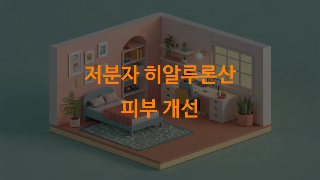 저분자 히알루론산 피부 개선