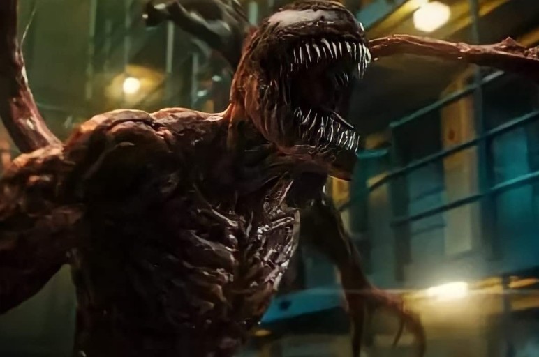 카니지가 이빨을 드러내는 모습