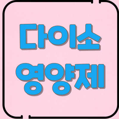 다이소영양제