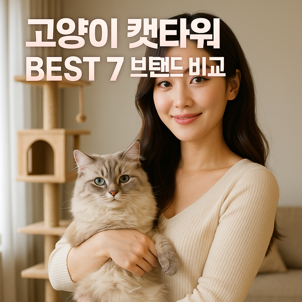 고양이 캣타워 BEST 7 브랜드 비교 완전정복