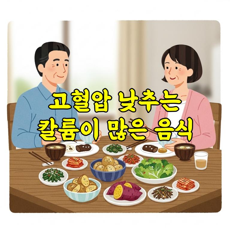 고혈압 낮추는 칼륨이 많은 음식
