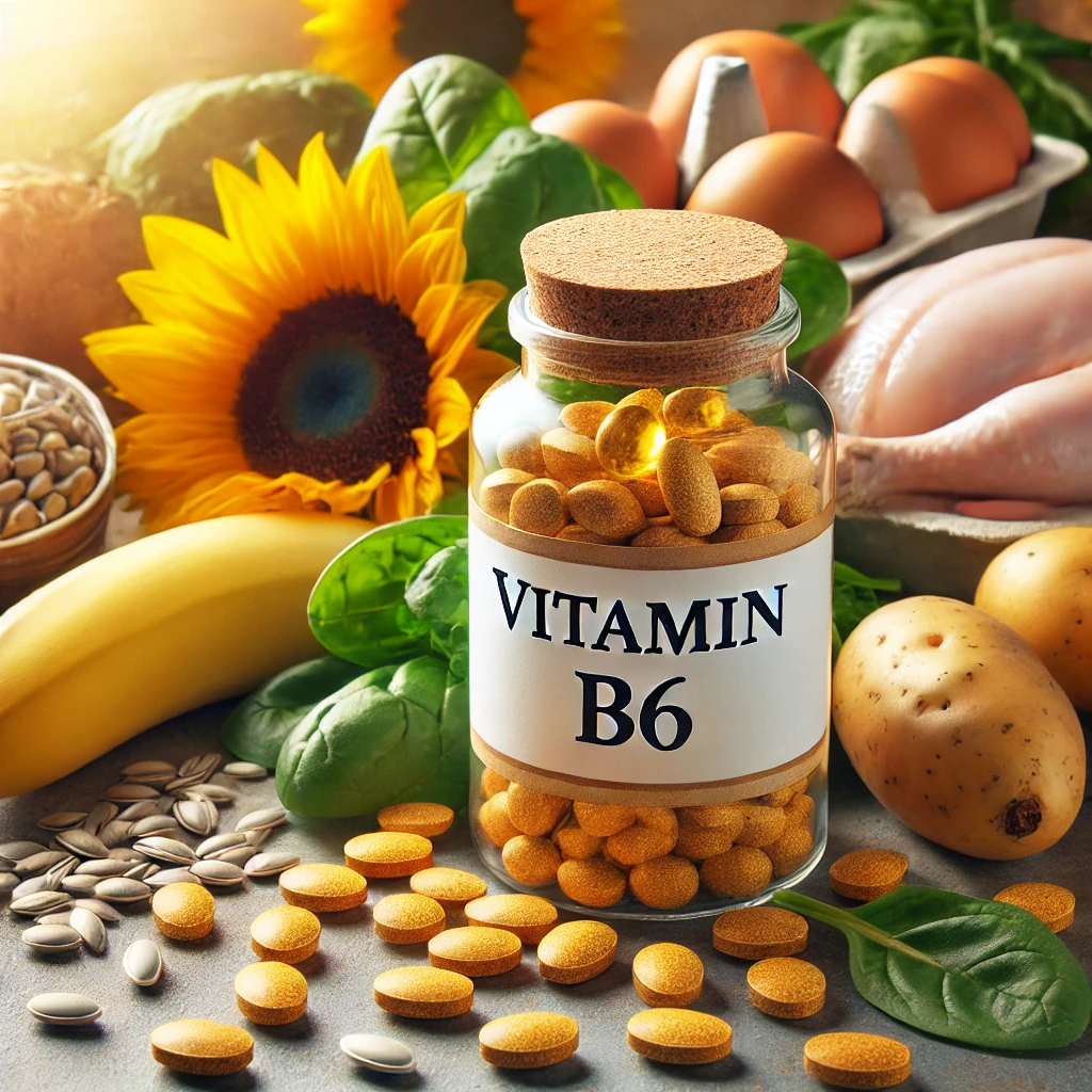 비타민 B6 (피리독신) 효능과 부작용 알아 보기