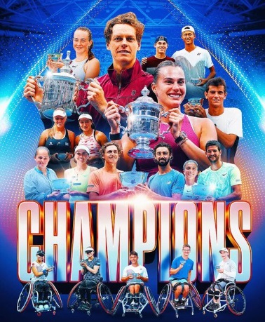 미국 테니스 대회 중 가장 유명한 us 오픈 홍보사진