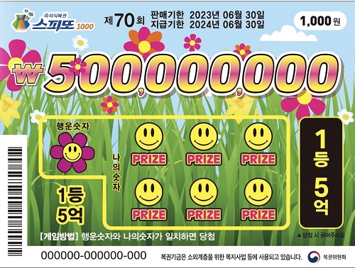 스피또-1000-70회-복권-실물-4월-28일-기준