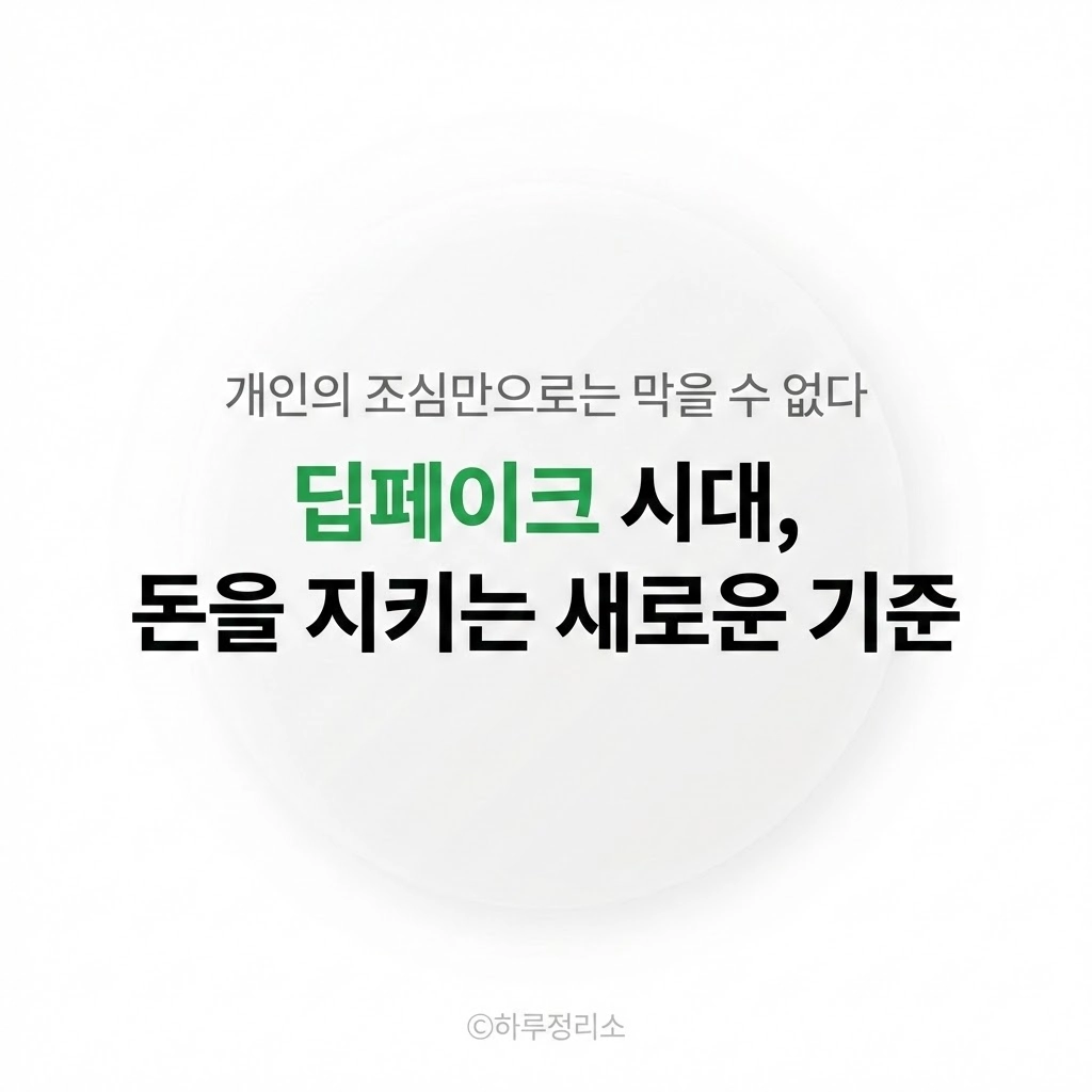 AI 딥페이크 이후, 돈을 잃는 방식이 달라졌습니다