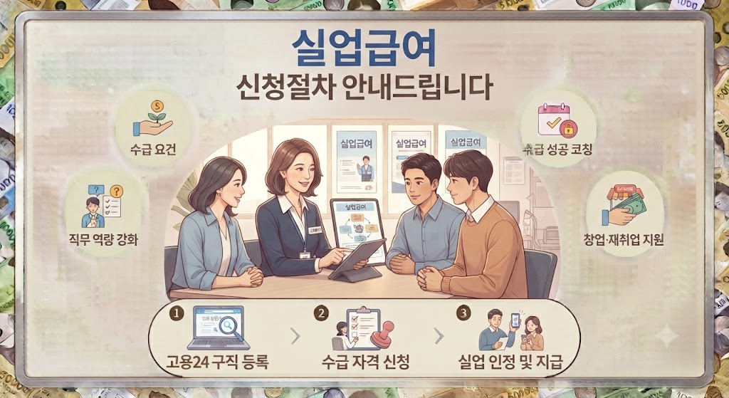 실업급여 신청하기