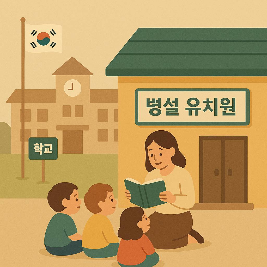 병설 유치원 vs 사립 유치원