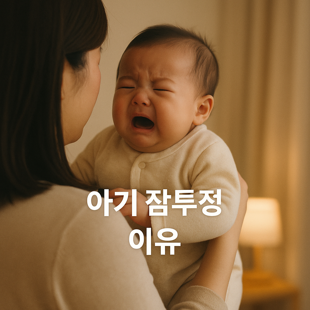 아기 잠투정, 이유는 따로 있습니다 😭 잠 못 자는 진짜 원인
