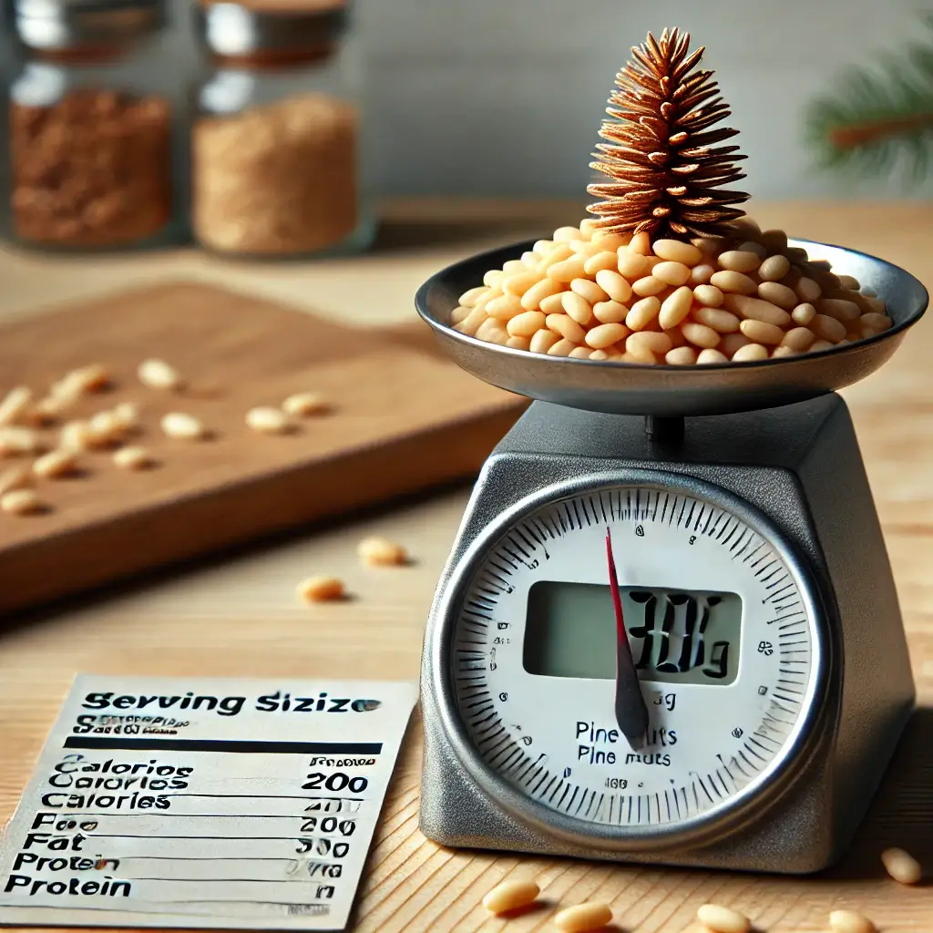잣 칼로리와 섭취량