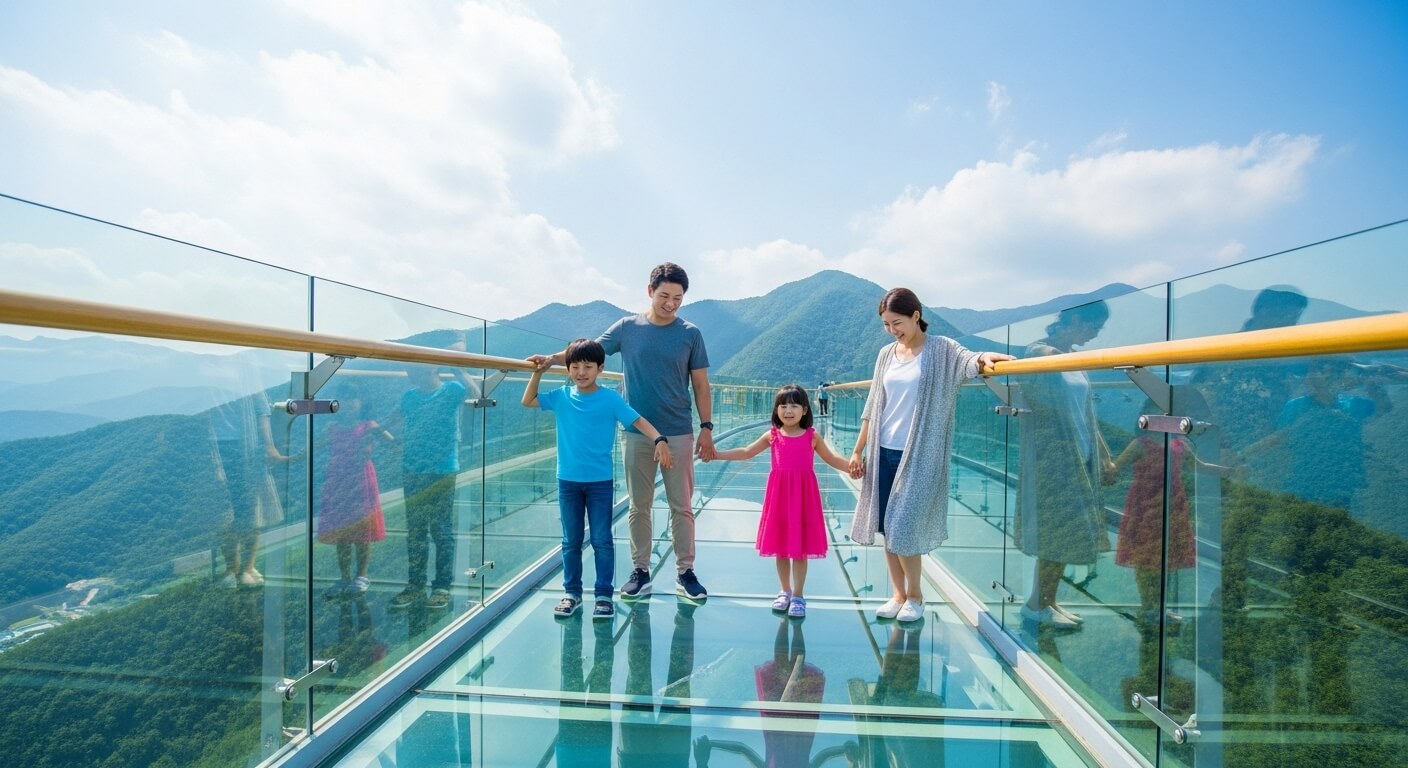 초등학교 여름방학 단양 만천하스카이워크