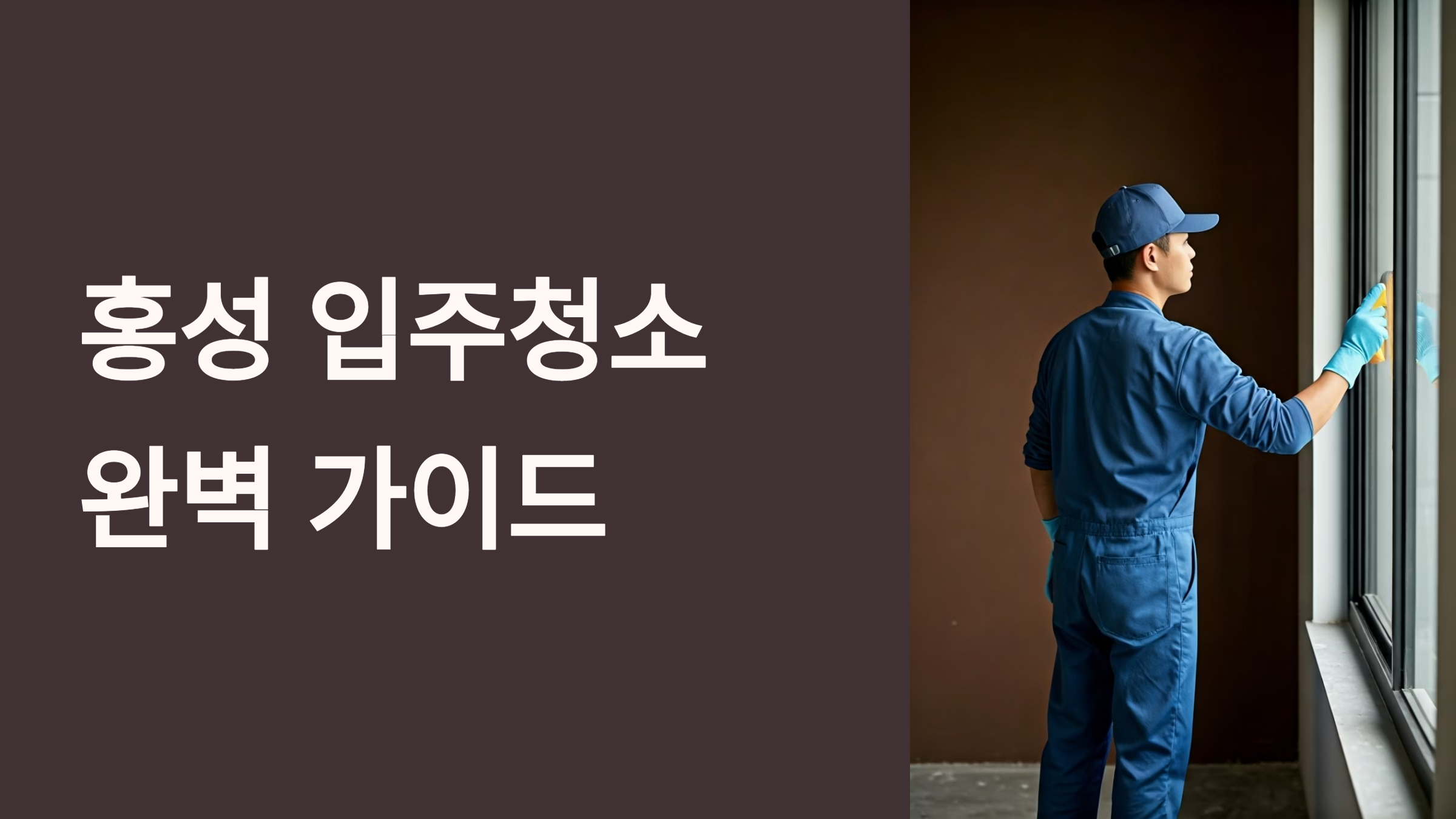 홍성 입주청소 업체 대표이미지