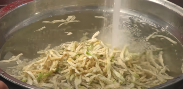 무말랭이 불리기