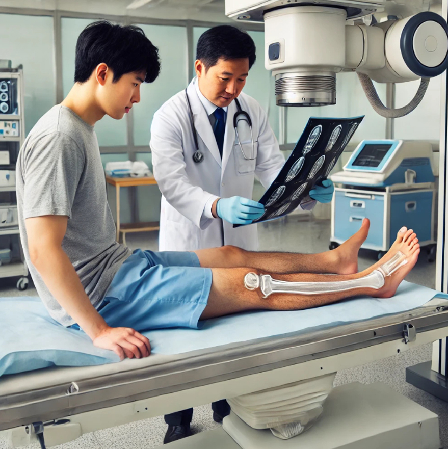 십자인대 손상 관련 자료 사진