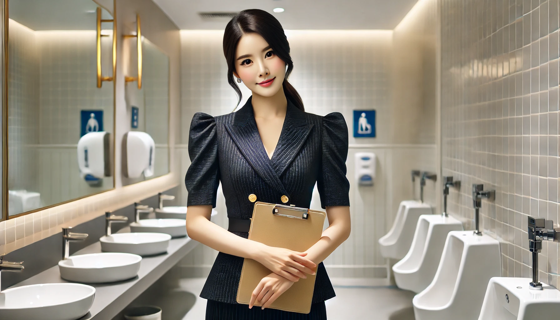 공중화장실 관리 관련 이미지