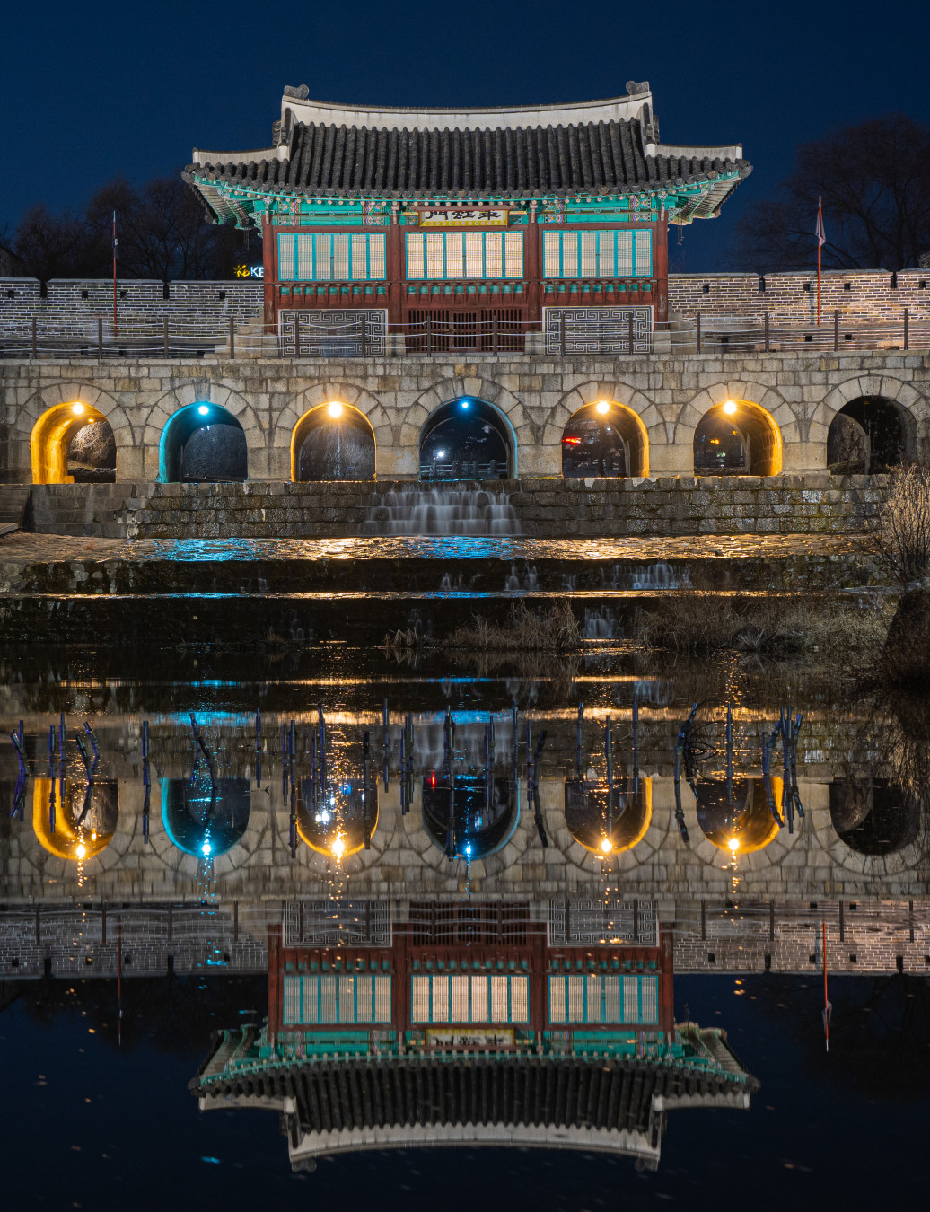방화수류정 화홍문 수문