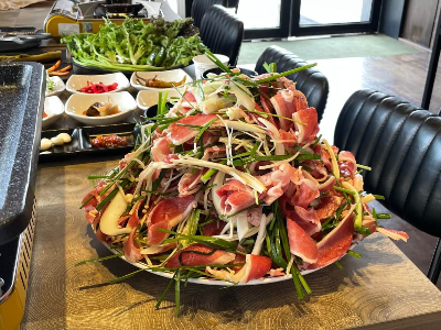 탑 오리 불고기