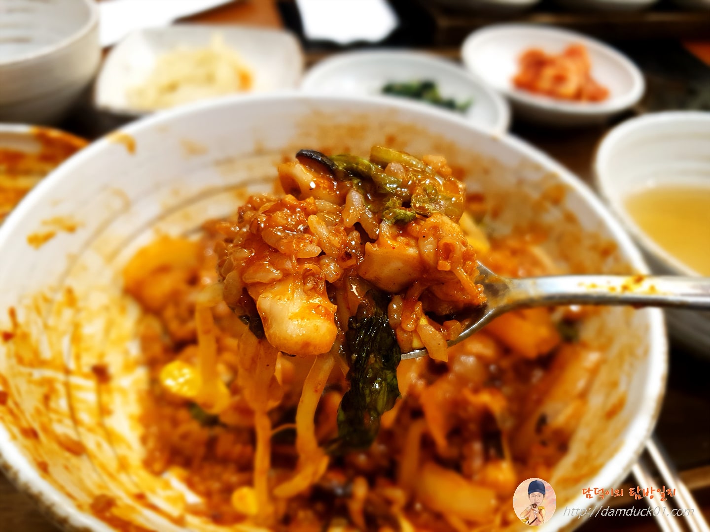 소반-낙지덮밥-한숟가락-담덕이의탐방일지