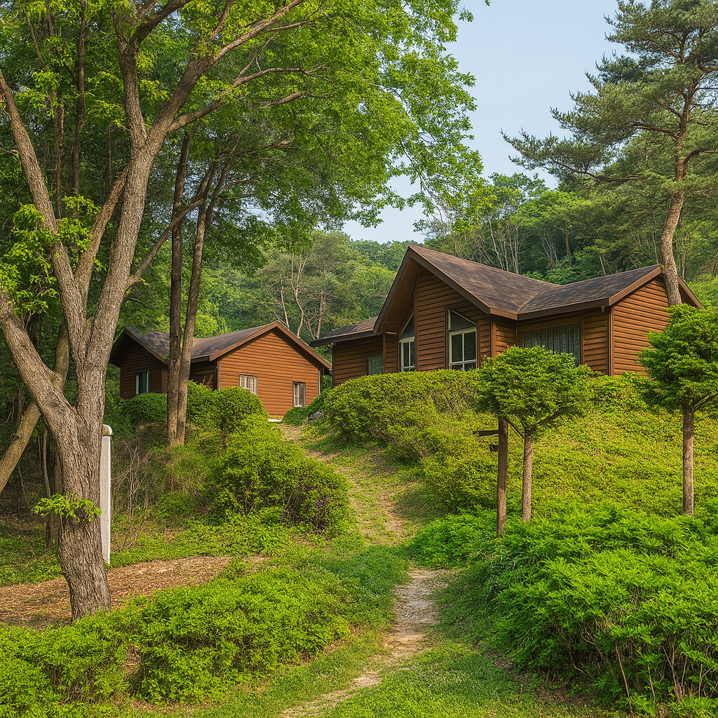 용현자연휴양림 충남 서산