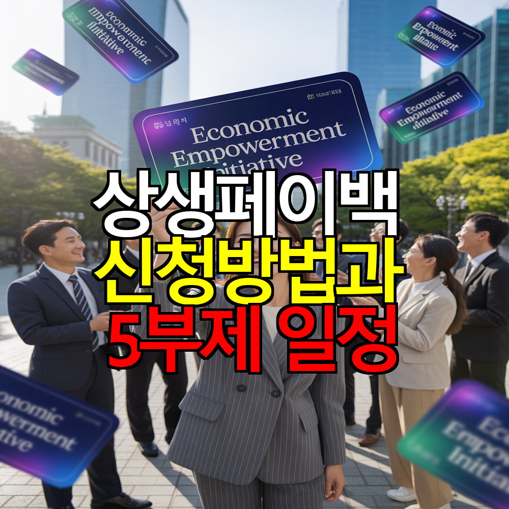 상생페이백 5부제 신청 일정 ❘ 온라인·오프라인 방법 총정리