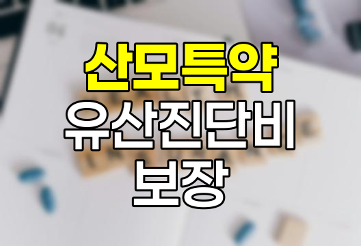 현대해상 굿앤굿 산모특약 유산진단비 보장 내용과 범위