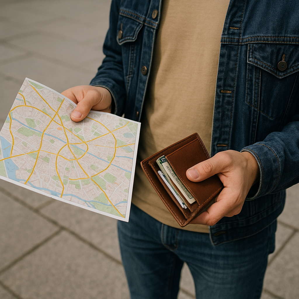 스마트폰 없이 지도와 지갑을 대체하기