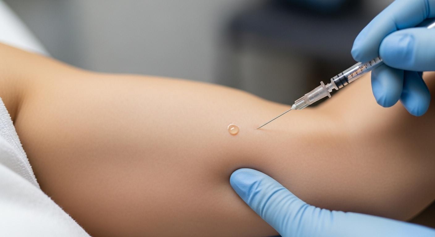 팔뚝살 지방분해주사 1회