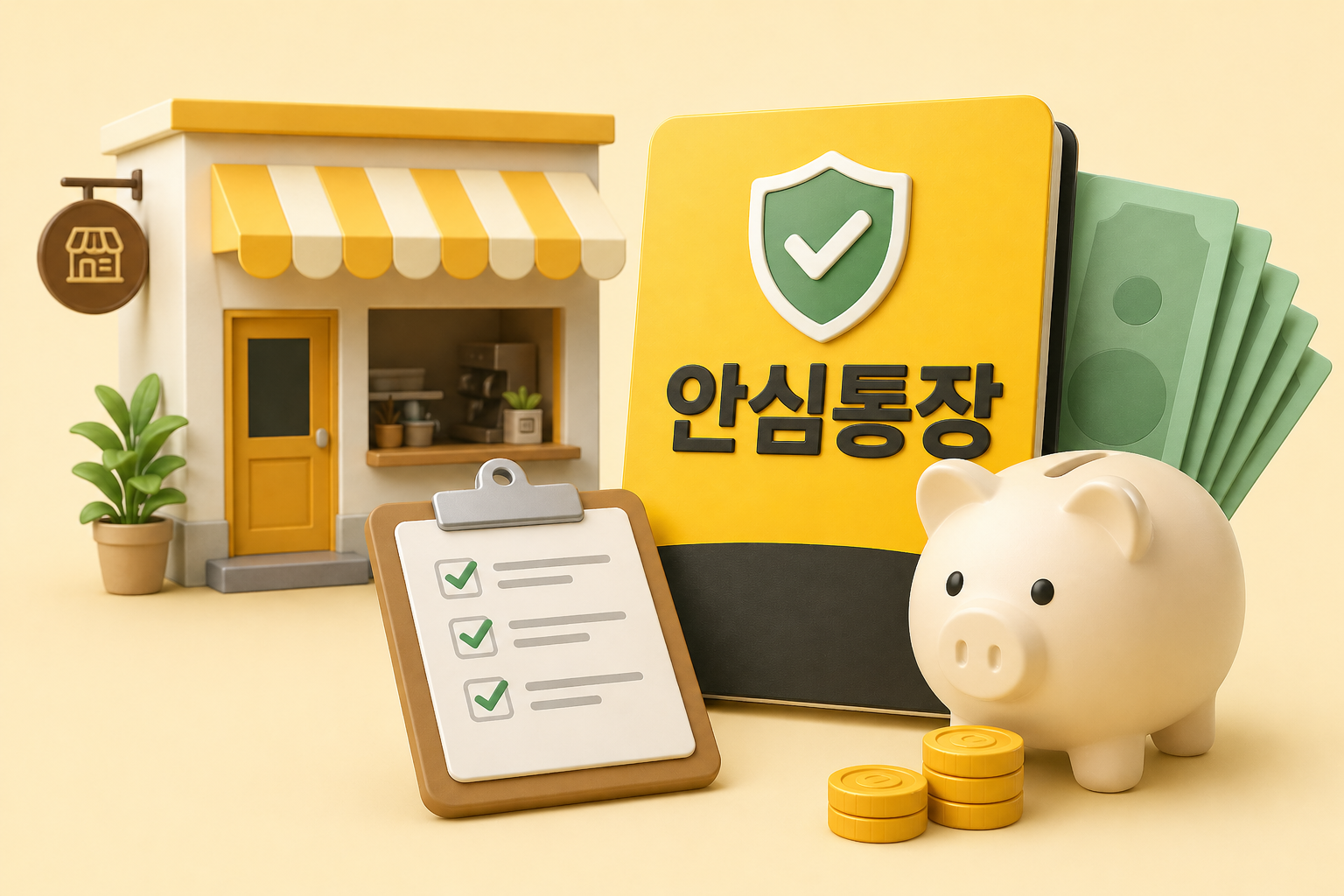 자영업자 안심통장 신청방법 총정리|카카오뱅크 금리·조건·한도 한눈에 관련 사진