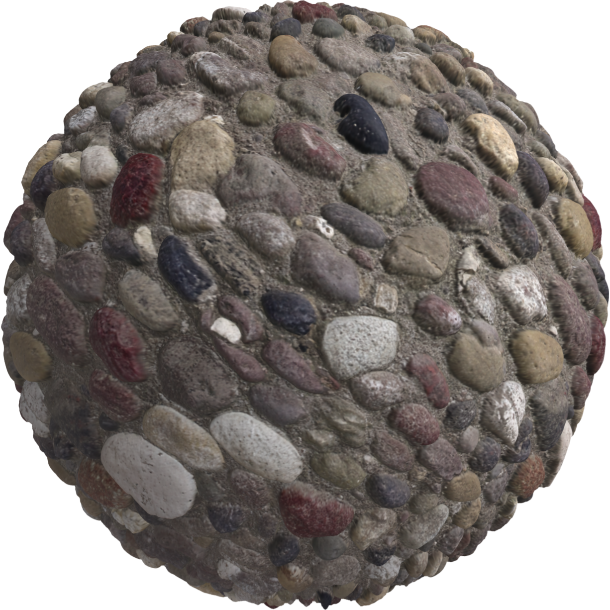 varied colored stone floor texture 4