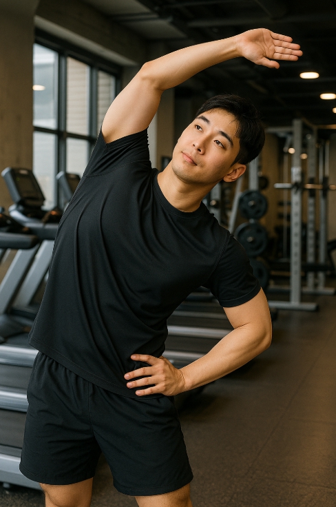 스트레칭 관련 자료 사진