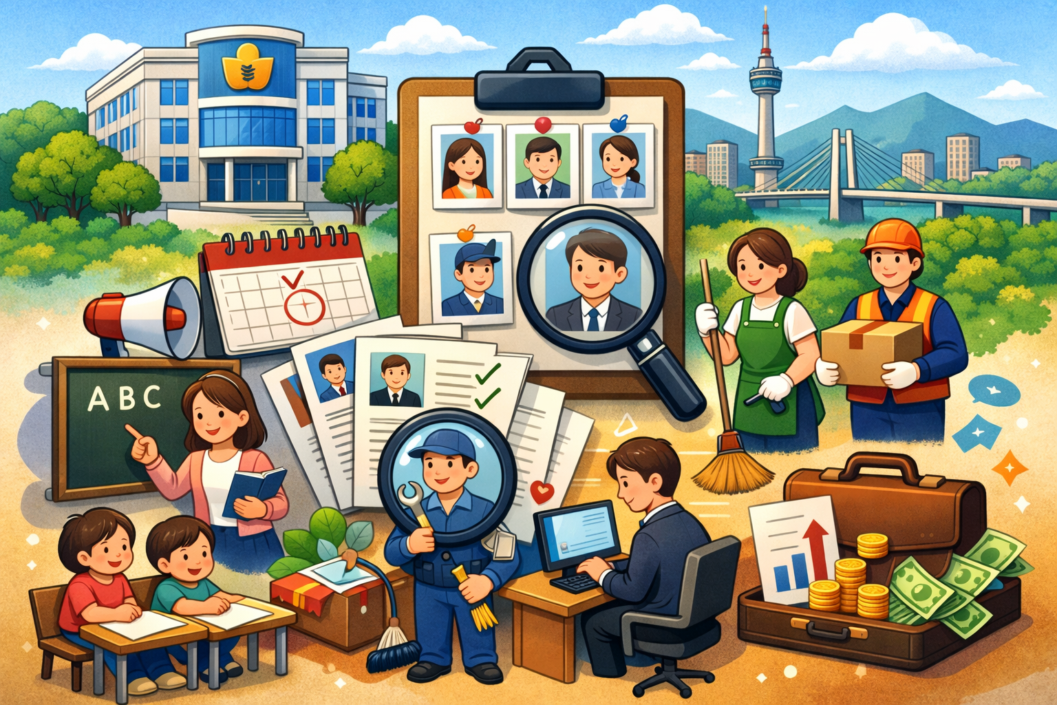 대구광역시교육청 구인구직 채용정보 총정리|기간제·공무직·행정직 일자리 공고 한눈에 관련 사진